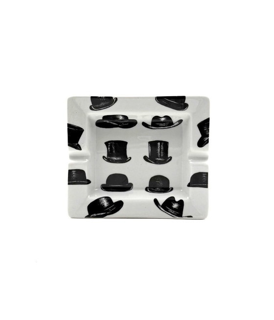 Image 1 of Cendrier en céramique, dans le style de Piero Fornasetti, France, années 1970