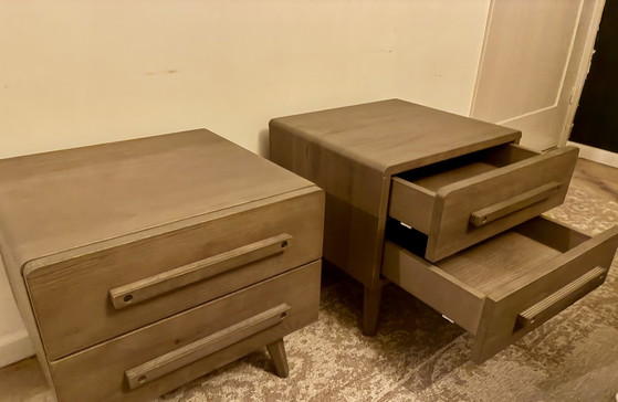 2 Tables de nuit comme neuves, prix neuf € 390,- par pièce – Swiss Sense, Wood (photo 4 of 6)