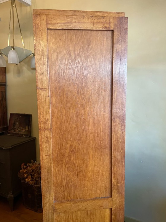 Roller Shutter Archive Music Cabinet, 3-Panel, 50s French – Storage cabinet, Wood (photo 17 of 20)