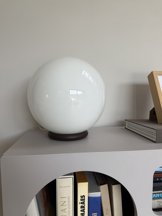 Image 1 of Vintage Solid Globe Lamp Ø 30 cm – Perfect Condition – Original Vynckier