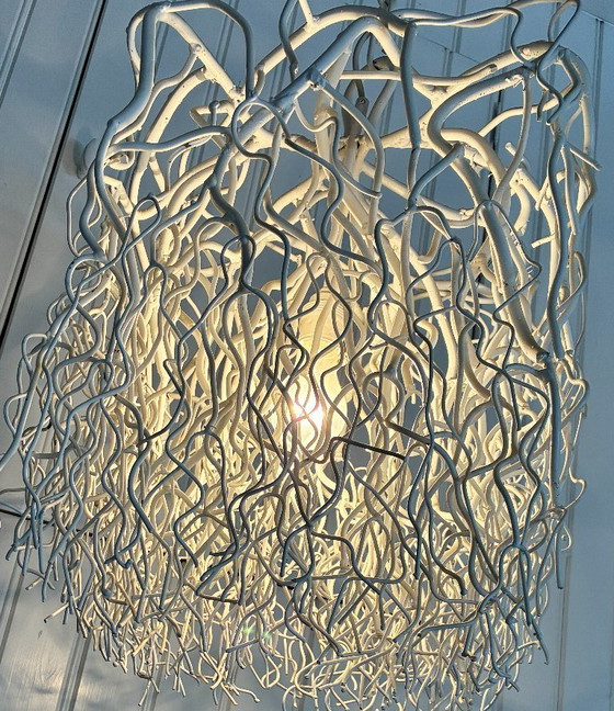 Image 1 of Brand and van Egmond Hollywood block lamp, pendant lamp. (white)