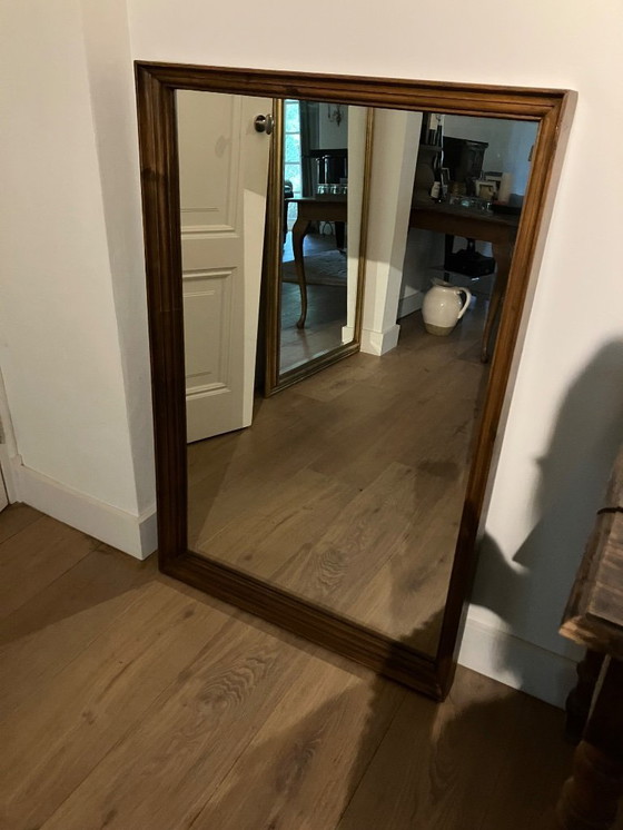 Image 1 of Miroir vintage en teck