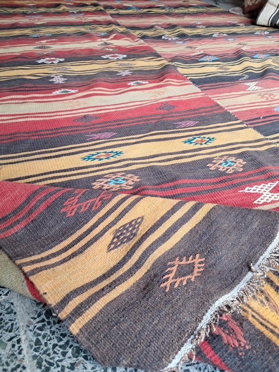 Image 1 of Kilim turco tessuto a mano 340x194 cm