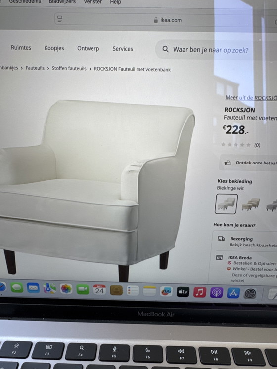 Image 1 of Sillón Rocksjön con reposapiés