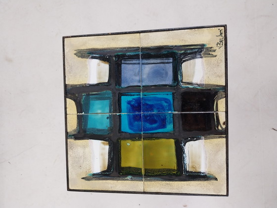 Image 1 of 1 x Juliette Belarti mimiset 3 tafels gesigneerd.  1960's