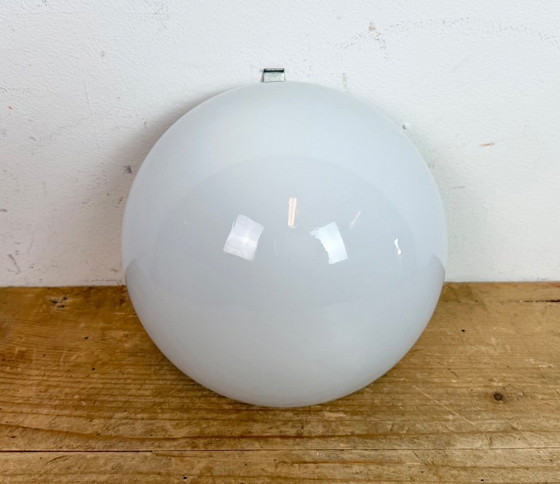Image 1 of Vintage wandlamp met melkglas, jaren 60