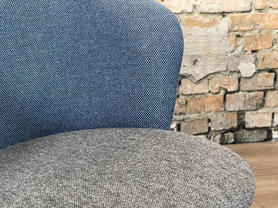 4x Arco Close – Blue-grey Fabric | Gudmundur Ludvik – Dining chairs, Textile, Wood (photo 10 of 16)