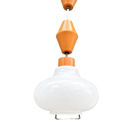 Image 1 of Lampada a sospensione, Kamenický Šenov, Cecoslovacchia, anni &#39;50.