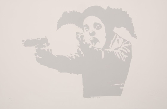 Image 1 of Banksy - Clown Skateboards / París 2000- Serigrafía, certificada y limitada
