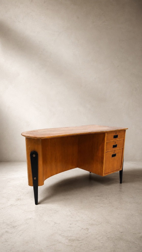 Image 1 of Scandinavian teak desk, Sweden, 1960