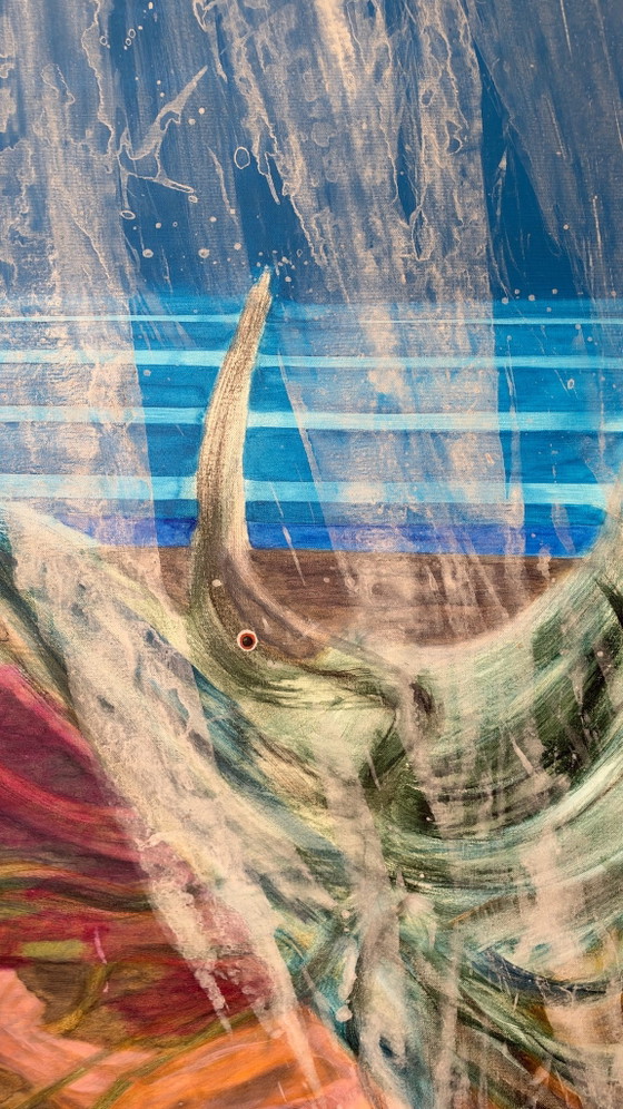 Contro il muro di Ruth Bouman – Dipinti e disegni, Tela (photo 3 of 6)