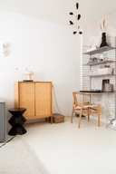 Scandinavian Design Sliding Door Cabinet