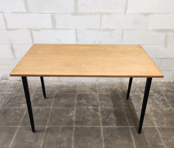 Friso Kramer # Reform table # Ahrend De Cirkel 50s – Dining tables, Metal, Wood (photo 2 of 6)