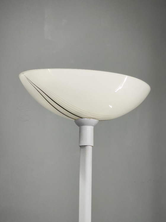 Lampada da terra Torchiere italiana dimmerabile in vetro di Murano anni '70 – Lampade da terra, Metallo (photo 10 of 13)