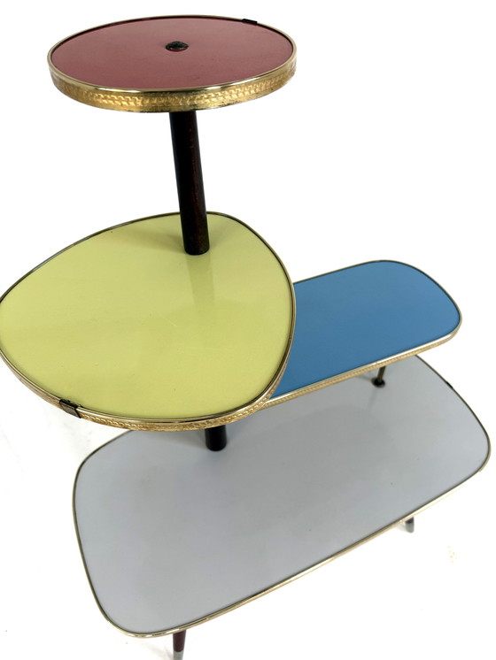 Image 1 of Vintage XL plant table '60