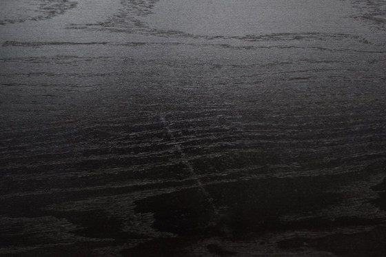 Image 1 of Vintage Mid-Century Scandinavian Modern Dark Oak Sideboard with Wooden & Metal Handles, 1960s