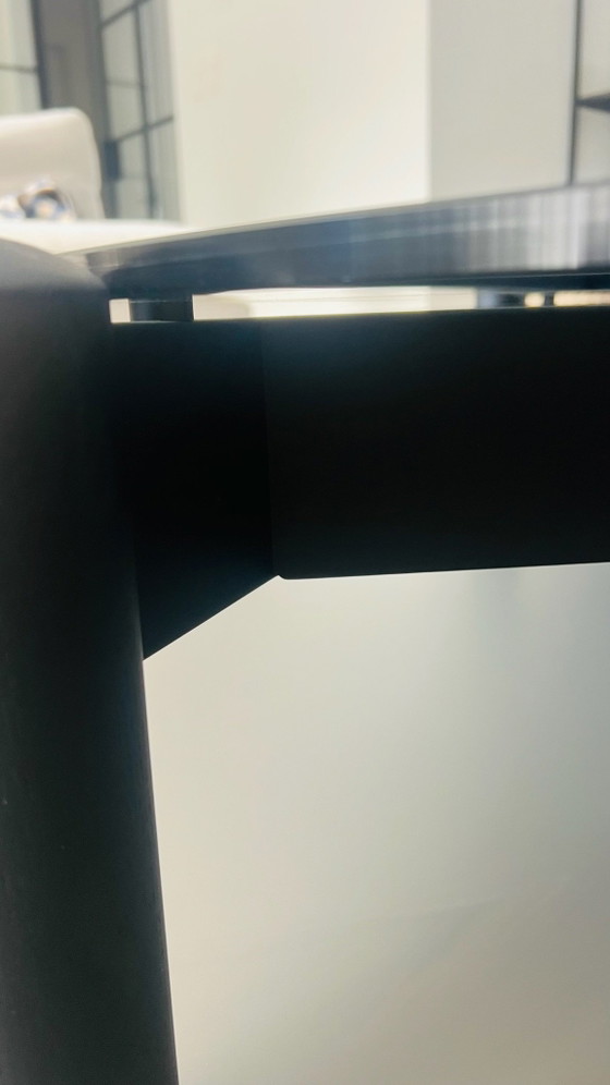 Cassina Table à Plateau - Design Couchtisch – Couchtische, Glas, Holz (photo 9 of 10)