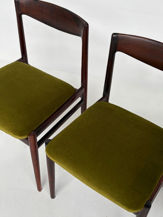 Set of 4 vintage rosewood dining chairs – Mid Century Modern (photo 5 of 8)