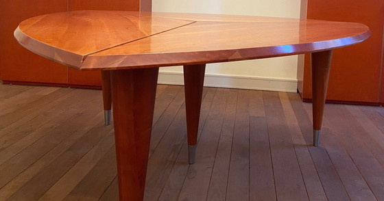 Image 1 of Table de salle à manger triangulaire, Rob Lagrouw, Dutch Art Design, Rotterdam