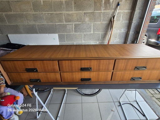 Meubles vintage – dressoirs, Metal, Wood