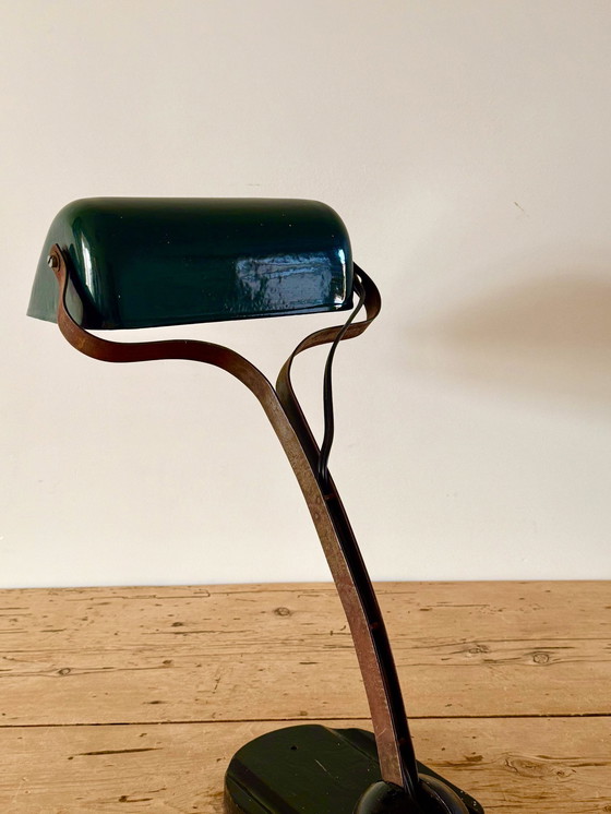 Image 1 of Lampada da scrivania industriale Schaco di metà secolo in stile Bauhaus