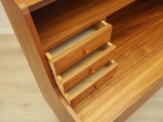 Scrittoio danese in teak anni '60 con superficie estraibile – Cassettiere, Legno (photo 8 of 15)