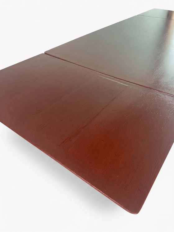 Image 1 of Vintage Scandinavian Mid-Century Modern Extendable Dining Table