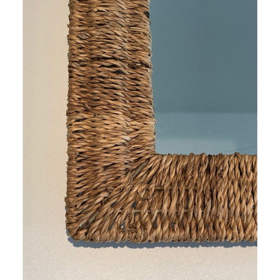 Image 1 of Vintage rope wall mirror, 1970