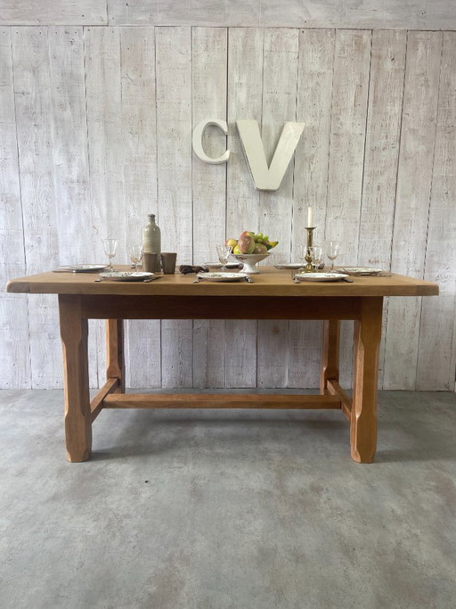 Oak farmhouse table 160x90cm