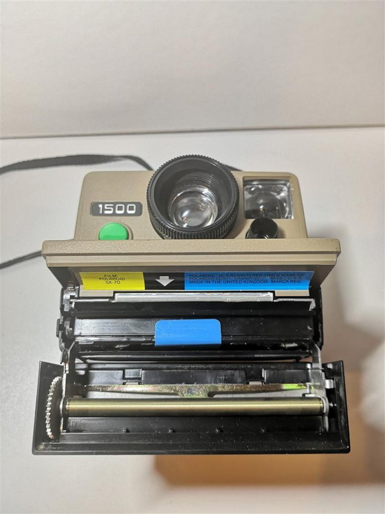 Rare Appareil Photo Vintage De Collection Polaroid 1500 Camera / 1970 / Rétro Vintage – Objets déco, Plastic (photo 10 of 12)