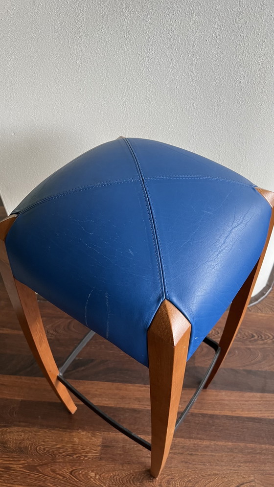 Image 1 of Montis Octopus Barkruk blauw 80 cm