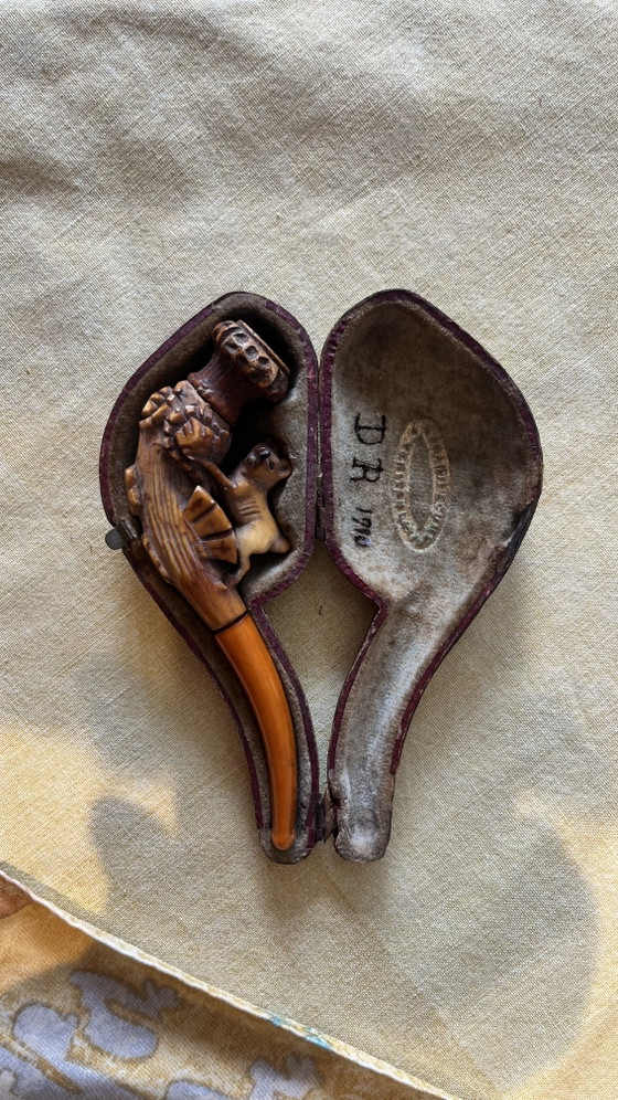 Pipa antica in schiuma di mare – Oggetti decorativi, Other (photo 6 of 6)