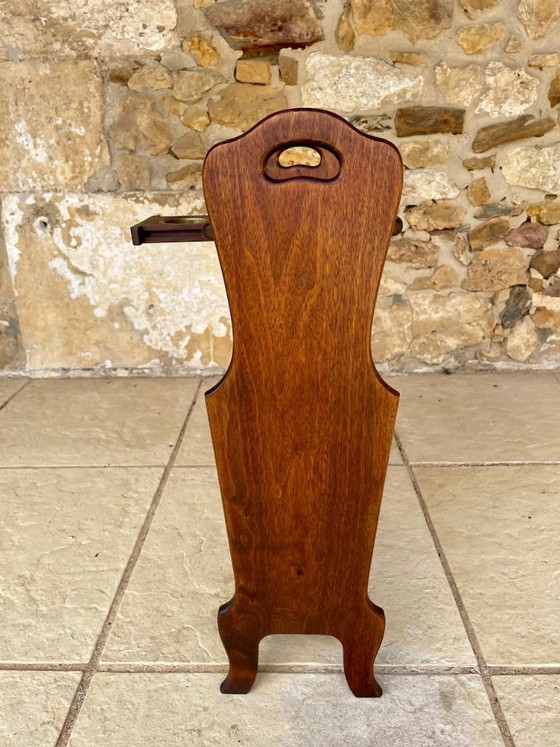 Tavolino laterale vintage di metà secolo con portariviste, anni '60 – Tavolini, Wood (photo 18 of 24)