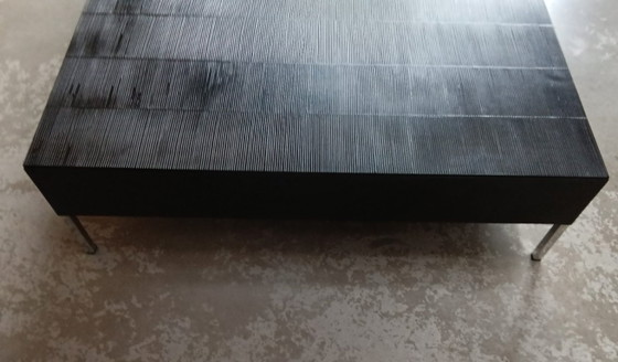 Tavolino da caffè Casa Milano - CASKET Marrone/Nero – Casammilano, Tavolini da caffè, MDF, Cromo (photo 6 of 11)