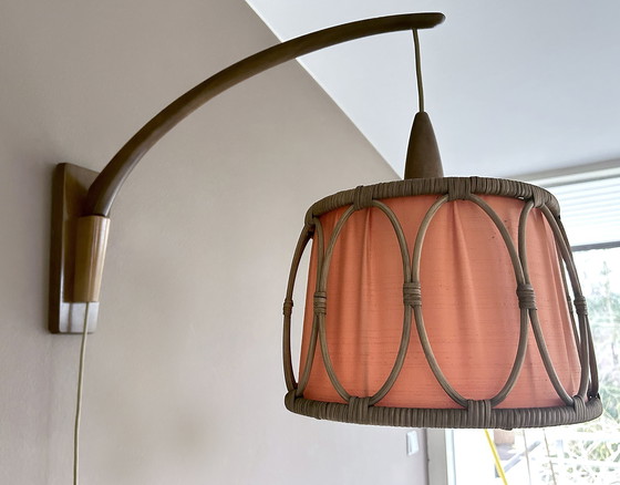 Image 1 of Grote Vintage Deense Wandlamp