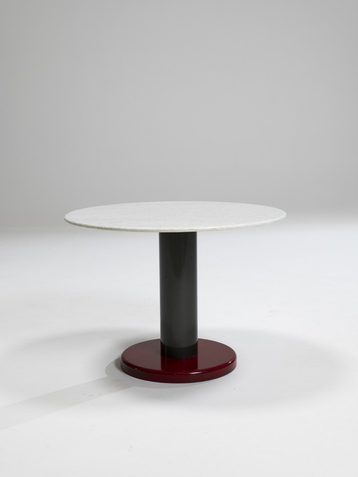 Couchtisch im Stil von "Loto Rosso" von Ettore Sottsass für Poltronova, Italien, 1960er Jahre
