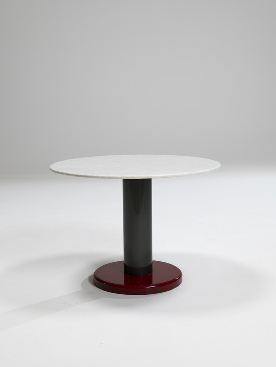 Image 1 of Coffee Table in Style of "Loto Rosso" by Ettore Sottsass for Poltronova, Italy, 1960s