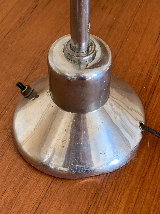 Lampade da officina vintage Jumo – Lampade da lettura, Cast Iron, Chrome, Bauhaus (photo 11 of 12)