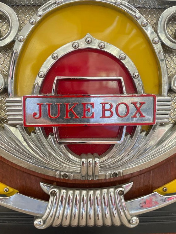 Radio CD Vintage Stile Jukebox di Polyconcept, 1997 – Oggetti decorativi, Cromo, Retro (photo 11 of 15)