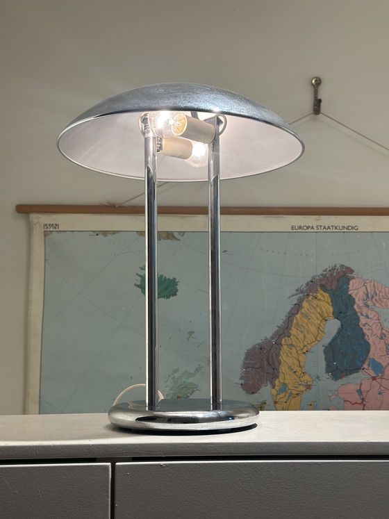 Image 1 of Vintage Robbert Sonneman Mushroom tafellamp 