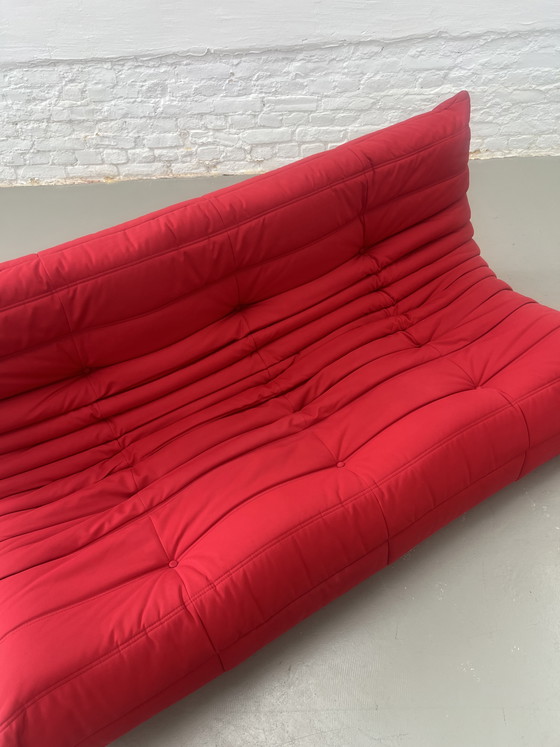 Image 1 of Divano Ligne Roset Togo 3 Posti Design Vintage Michel Ducaroy