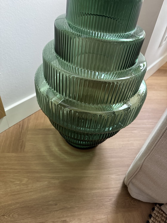 Image 1 of Pols potten steps vaas L groen