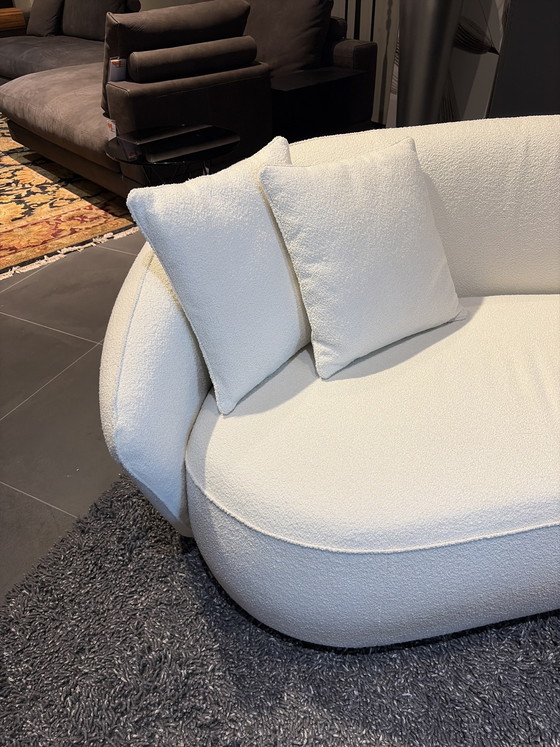 Image 1 of Ronde vorm Bank con voetenbankje