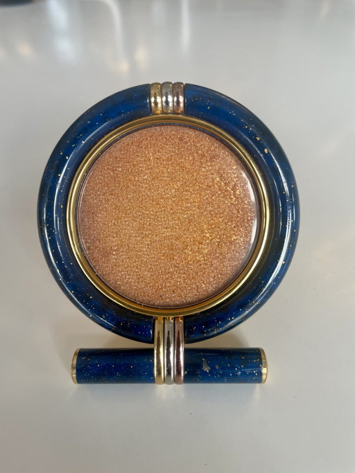 Les must de Cartier Lapizlazuli Bilderrahmen – decoratieve objecten, Gold, Metal