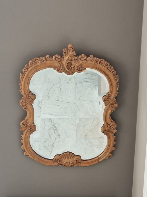 Vintage baroque / rococo wall mirror