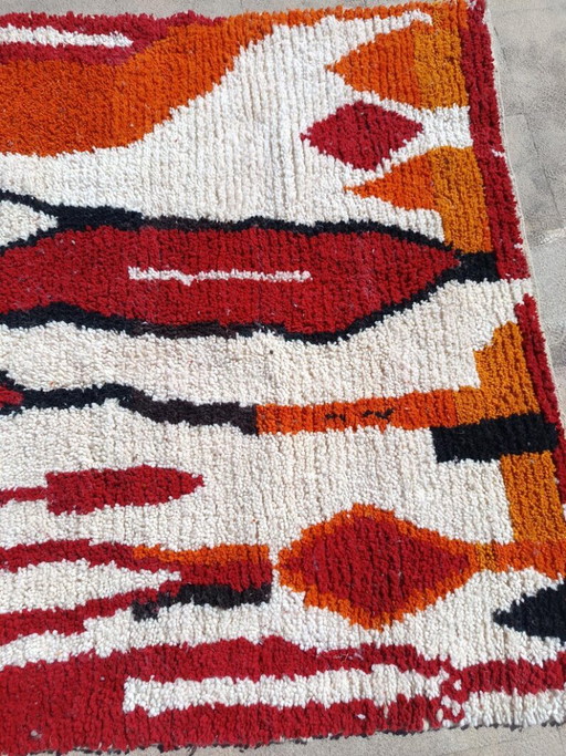 Tapis berbère marocain fait main 250 cm x 150 cm – vloerkleden en tapijten, Cotton (photo 2 of 6)