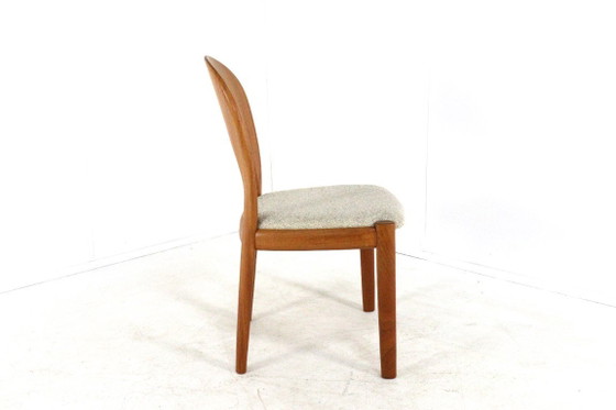 Image 1 of Suite de 4 chaises Koefoed Morten en teck vintage danois