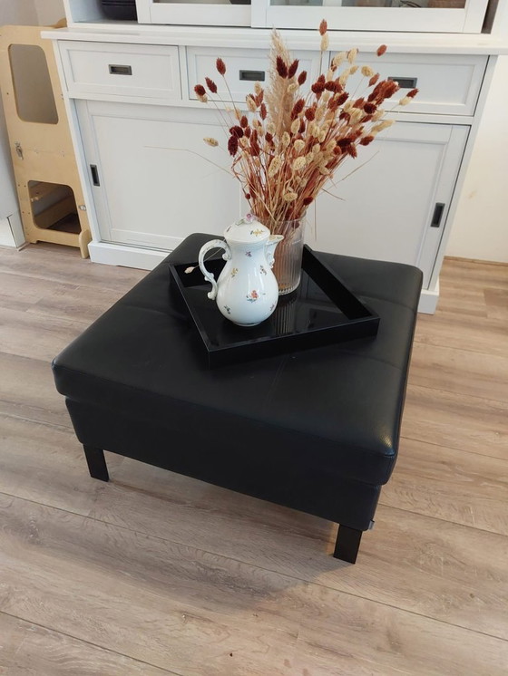 Image 1 of Walter Knoll design pouf – black – made in Germany