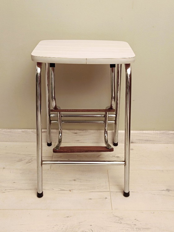 Image 1 of Vintage opstapje uit de jaren 60/70