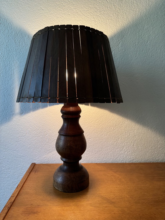 Image 1 of Gran lámpara de teca de los años 60